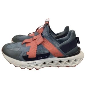All Terrain Cole Haan 5 Zerogrand Monk Strap Runner Hike Red Gray Gray Men 10.5